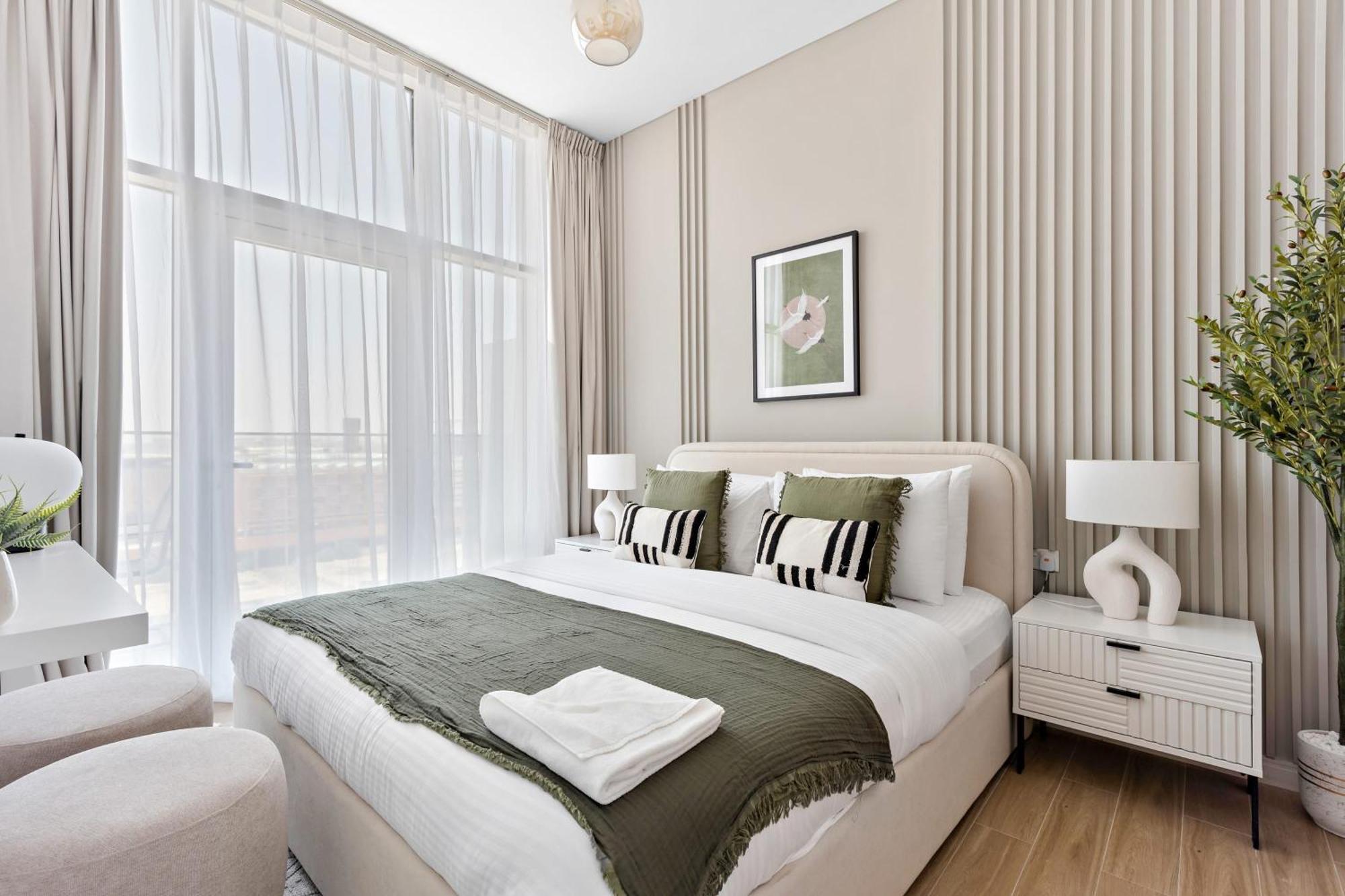 Silkhaus Modern 1Bdr In Oasis Near Masdar City Park Абу-Даби Экстерьер фото